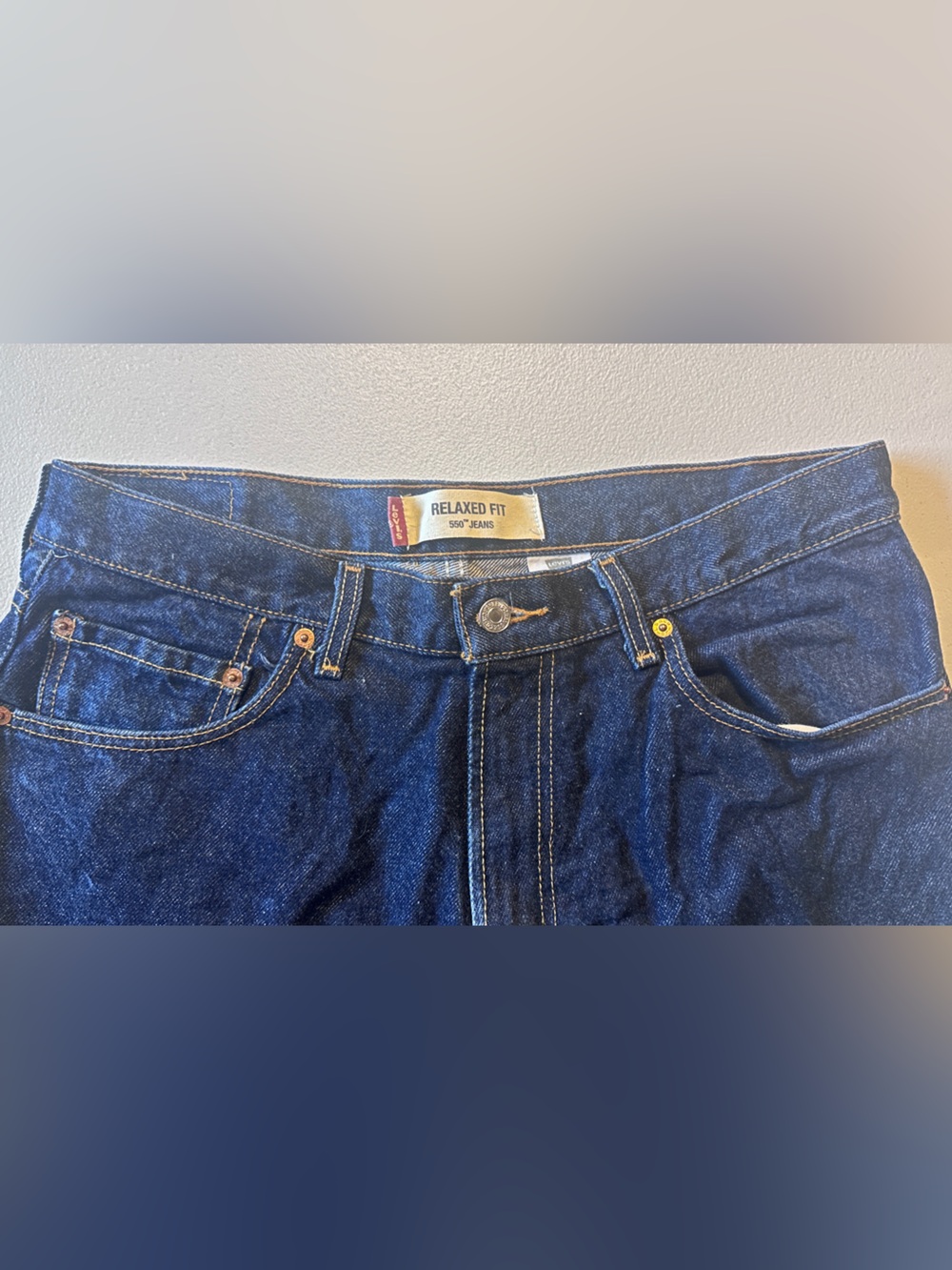 Levi's Relaxed Fit Indigo Blue Men’s Jeans